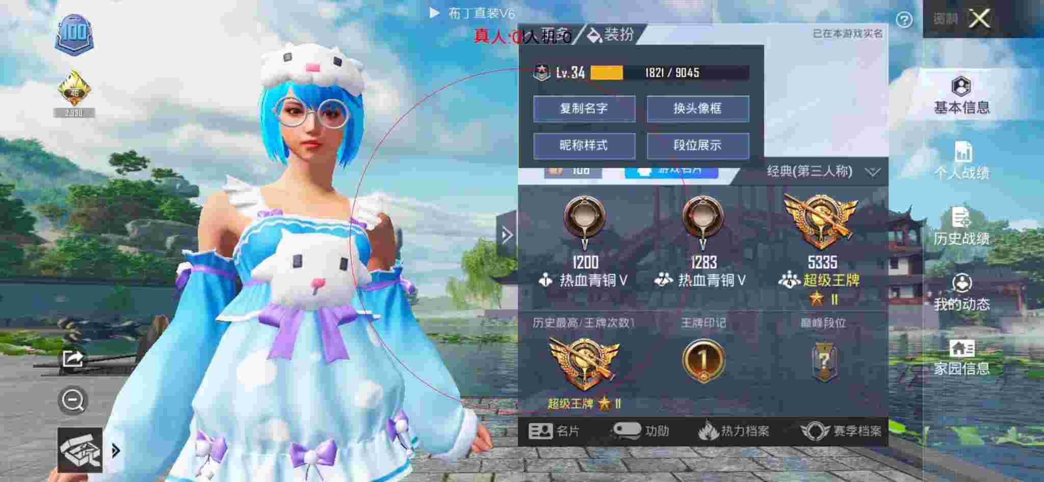 和平精英布丁直装透视 - 和平精英卡发型教程辅助预览图